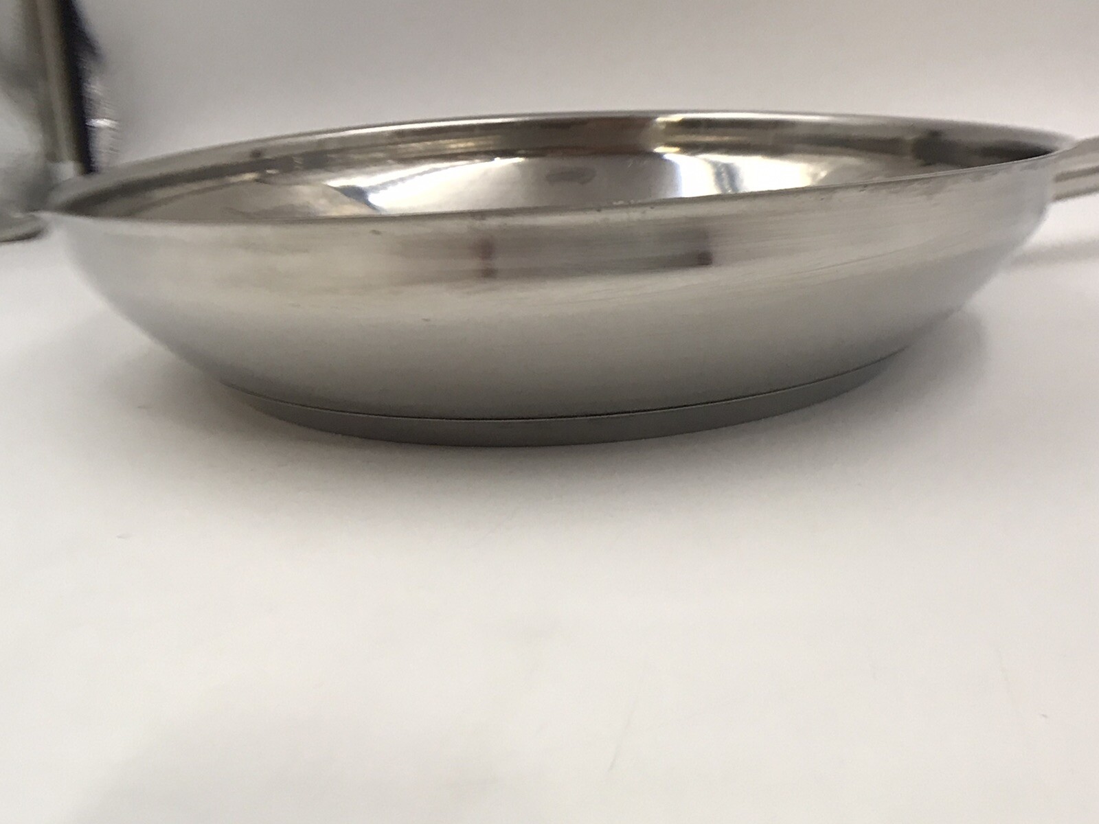 Wolfgang Puck 11" Stainless Steel Skillet 18/10 Cafe Omelet Saute Fry Pan