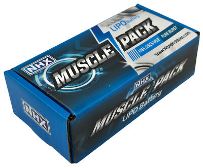 NHX RC 2S 7.4V 2800mAh 50C Lipo Battery w/ EC2 IC2 for 1/18