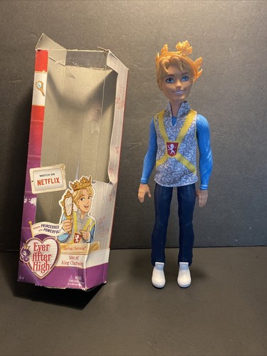 Daring Charming Ever After High Doll King Charming’ Son W Crown 2016 UEC