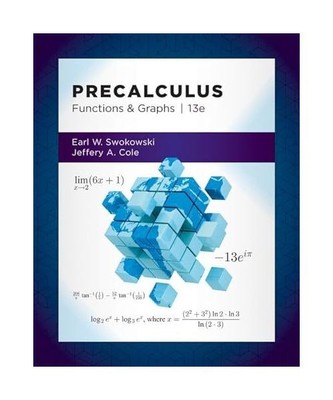 Student Solutions Manual for Swokowski/Cole's Precalculus: Functions and Graphs,