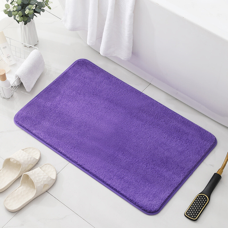 Non Slip Bath Mat Extra Large Shaggy Bathroom Rug Water Absorbent Toilet Mats eBay