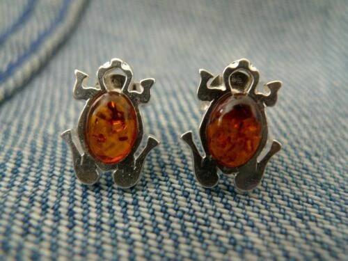 Oval Echtschmuck im Ohrstecker-Stil