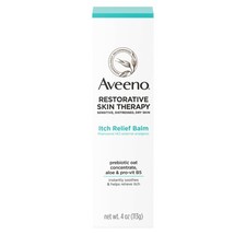 Aveeno Bálsamo Alivio de la Picazón Terapia Restauradora para Piel Seca, 4 OZ +