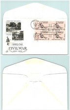 S01-1928, CIVIL WAR CENTENNIAL, SHILOH, BLOCK OF FOUR, ARTCRAFT FDC