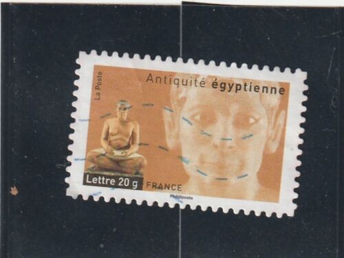L5747 FRANCE timbre AUTOADHESIF N° 112 de 2007 " Statue Egyptienne  " oblitéré - Photo 1/1