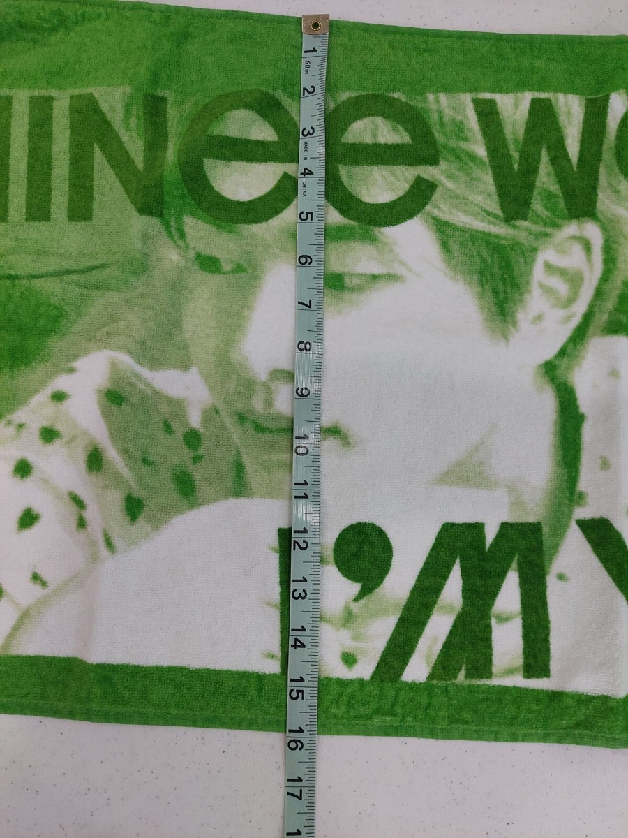 SHINee World 2014 I'm Your Boy Official Slogan Towel Onew Merch