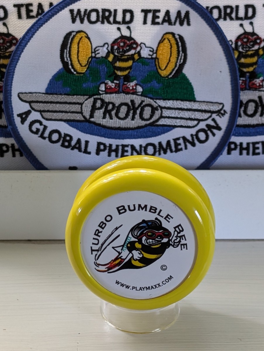 新品90s Playmaxx Turbo Bumble Bee ハイパーヨーヨー Playmaxx Proyo Turbo Bumble Bee Yellow yoyo | eBay