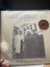 Casiopea Perfect Live II LaserDisc Japan Import 10th Tour Final Ship In USA FAST