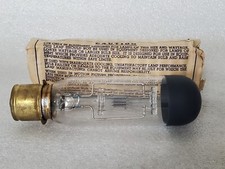 GE Projection Burn Base Down Black Top Bulb 750W, 120V NOS 