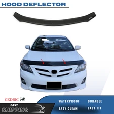 Hood Deflector Guard | Front Bug Shield Compatible for Toyota Corolla 2008-2013