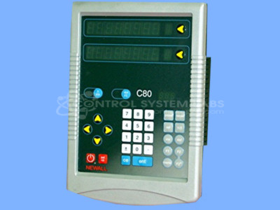 ** Repair Evaluation Only **  Newall Electronics C8020002 C80 Digital 2 Axis Re