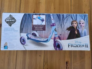 huffy disney frozen ii kick scooter