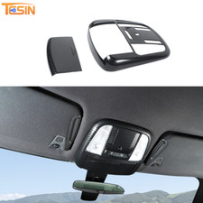 Carbon Fiber Front Reading Light Lamp Cover Trim For Dodge Charger Durango 2014 Carbon Fiber Front Reading Light Lamp Cover Trim For Dodge Charger Durango 2014