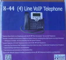XBlue X-44  4-Line VoIP Telephone New sealed