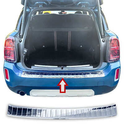 Ladekantenschutz Edelstahl chrom passend für Mini Countryman F60 LCI | 06.2020>
