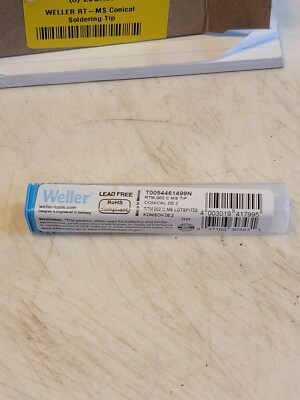 Weller T0054461499n Soldering Tip,Rt1 Needle,1-21/32In. 20UX83.