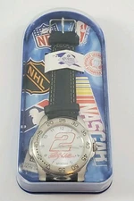 Nascar Watch Rusty Wallace #2  Sportivi Genuine Leather Needs New Battery