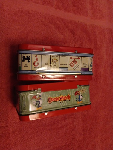 MINI MONOPOLY LUNCHBOX DOSE-NAHE NEUWERTIG 1997 BLECH LITHO - Bild 4 von 5