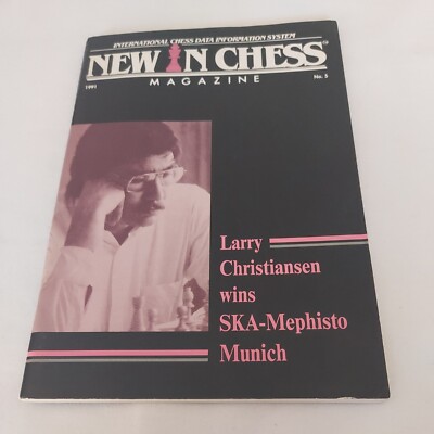1991, New In Chess Magazine No. 5, Four-Way Tie At World Open 40 (MH401) 