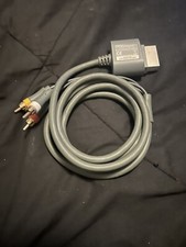 Genuine Official OEM Microsoft XBOX 360 Composite AV Cable X810973-001 Tested