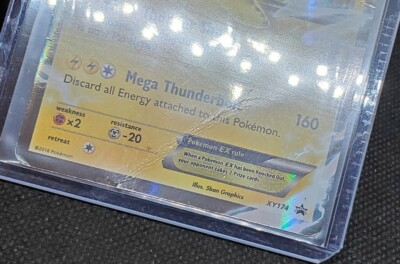 2016 Pokemon TCG Black Star Promo Pikachu EX Full Art Holo XY174