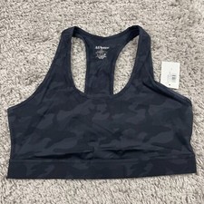 All Access x Bandier Front Row Bra Women's Size 1X Black Camo NWT