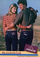 527153 JORDACHE JEANS Vintage Retro 24x18 WALL PRINT POSTER