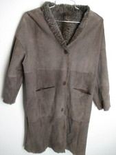 Salvatore Santoro Astrakhan Or Rabbit Leather Fur Jacket Women Sz 42-it Or 6 Us