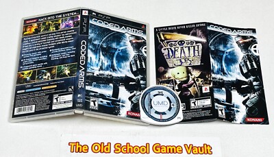 Coded Arms - Complete Sony PSP Game CIB - Tested & Works