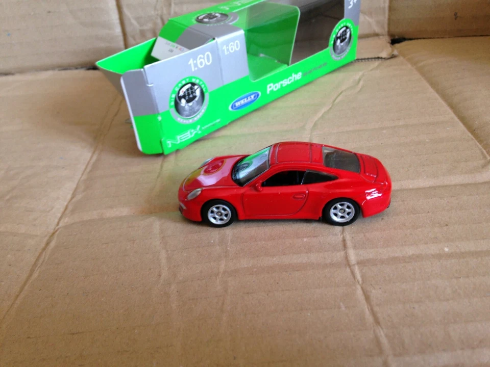 WELLY NEX auto scala 1/60 1-60 PORSCHE 911 991 CARRERA S - Immagine 3 di 4