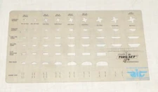 AIC Air Industries of California Phillips TORQ-Set Template