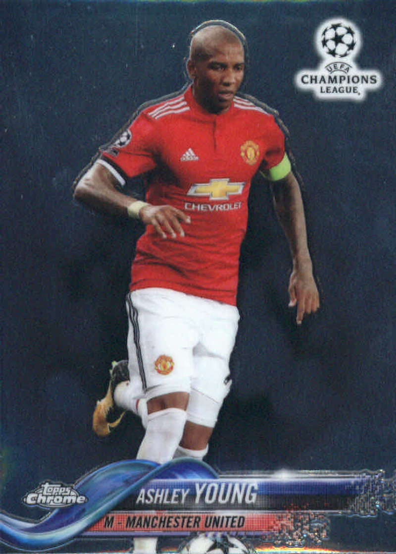 2017-18 Topps Chrome UEFA Champions League #17 Ashley Young
