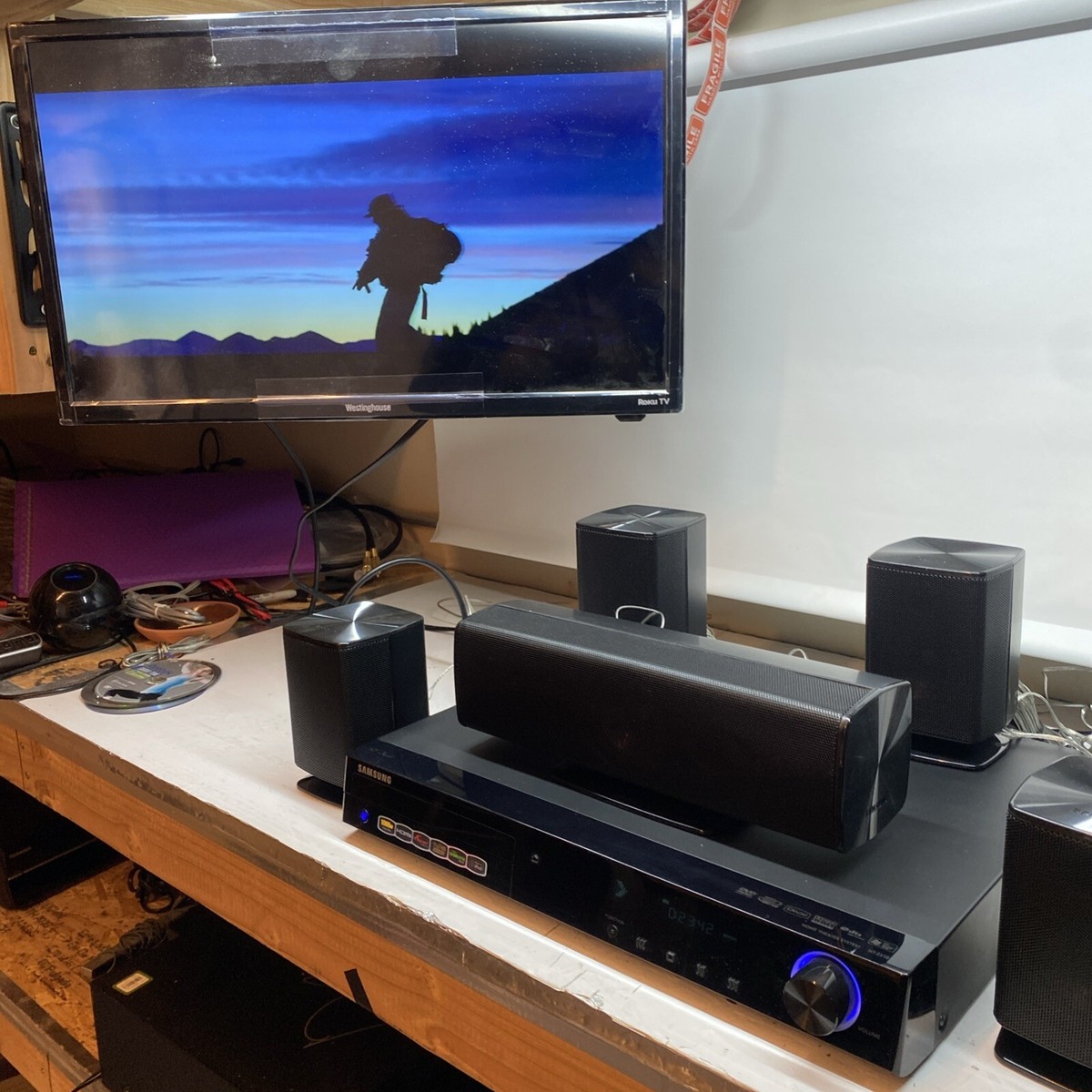 Samsung HT-Z310 DVD Home Theater 5.1 Surround System - Used