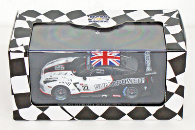 EBBRO Nissan GT-R GT1 Sumo Power #22 2010 1:43 Modellauto Neu OVP