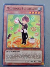 Konami Yu-Gi-Oh! Magidolce Butlerback 1. Auflage Sammelkarte Mehrfarbig TCG