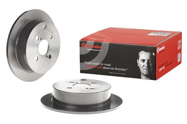 2X Brembo Bremsscheibe Prime Line - UV Coated 08.A331.11 FüR Corolla Toyota VVT-image