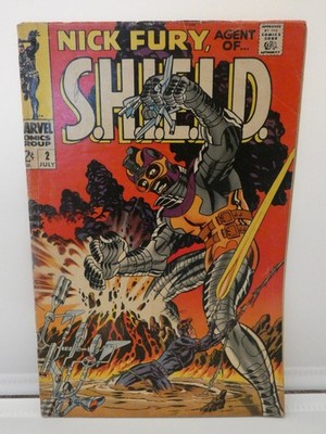 MARVEL COMIC BOOK  NICK FURY AGENT OF SHIELD  ISSUE #2