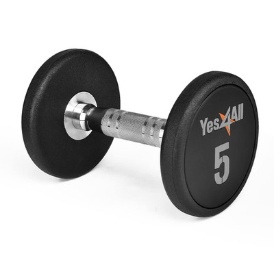 Yes4All Urethane Dumbbell - 5 Pounds Fsxy