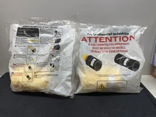 2 - Continental Industries Polyethylene (PE) Gas Pipe Fitting – 1 1/2" IPS DR-11