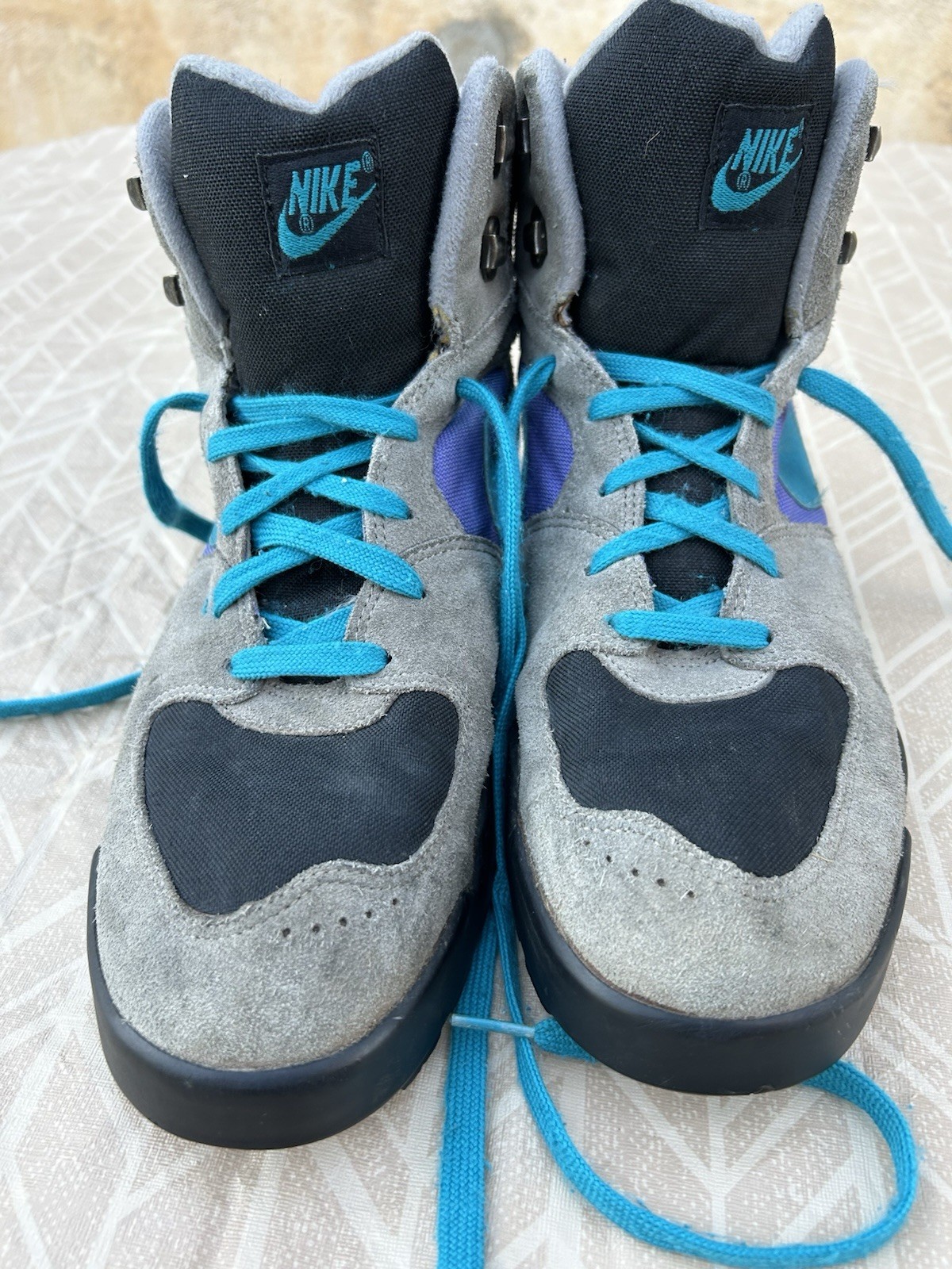 's Tango High Top Hiking Boots Suede Size 13 Korea