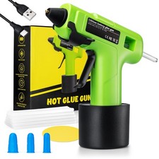 Hot Melt Glue Gun w/30 Stick Cordless Heat Gu...
