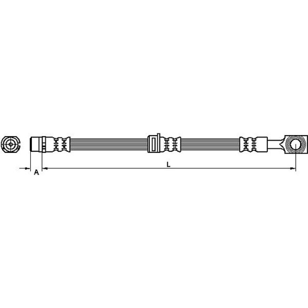 Metzger 4110524 Bremsschlauch FüR Opel Zafira Zafira Family Astra GTC A05 A04-image