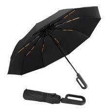 Inverted Umbrella Windproof Reverse Folding Travel - Handle