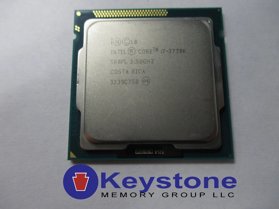 SR0PL Intel Core i7-3770K 3.50GHz Quad Core 8MB LGA1155 CPU Processor *km - Image 2 of 2