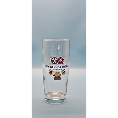 Hacker Pschorr München 0,25l altes Bierglas Brauerei Glas Sammler