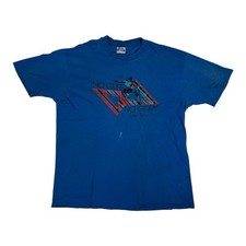 Vintage Lake Tahoe T-Shirt Size XL Skiing Single Stitch Made In USA Read