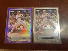 2022 Topps Chrome Update George Kirby x 2 # USC138 Purple/Base
