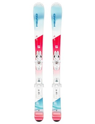Neue Kinderski HEAD EASY JOY + Skibindung HEAD JRS 4.5 mit GRIP WALK