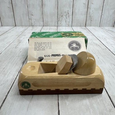 E.C.E  Small Block Wood Plane Nr.249P Orig Box German 39mm Garanite