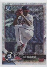 2018 Bowman Chrome Prospects Mega Box Mojo Refractor Touki Toussaint #BCP71 0h28